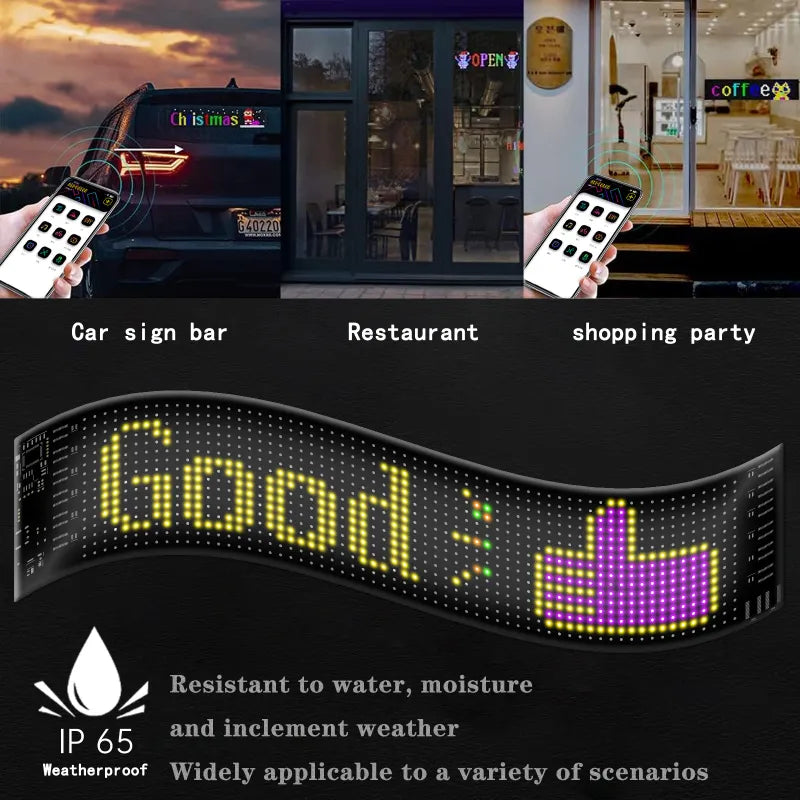 Led Flexible Screen RGB Banner